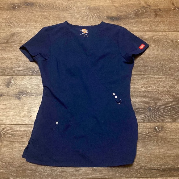 Dickies Tops - Dickie scrub top navy small